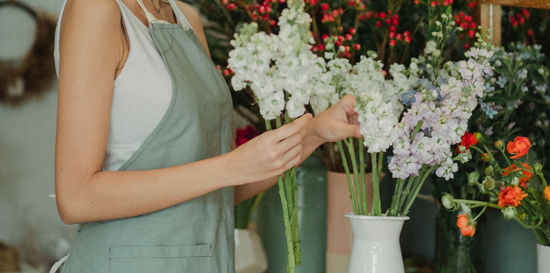 Fleuriste équipe à Marseille